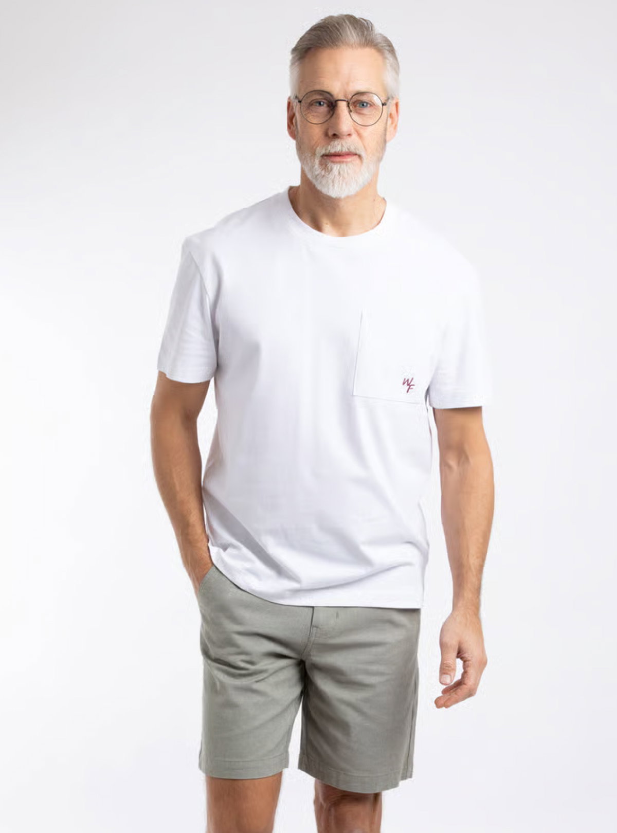 Keaton Super Soft Pocket T-Shirt White