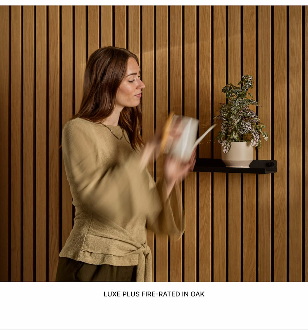 Luxe Plus Fire-Rated in Oak