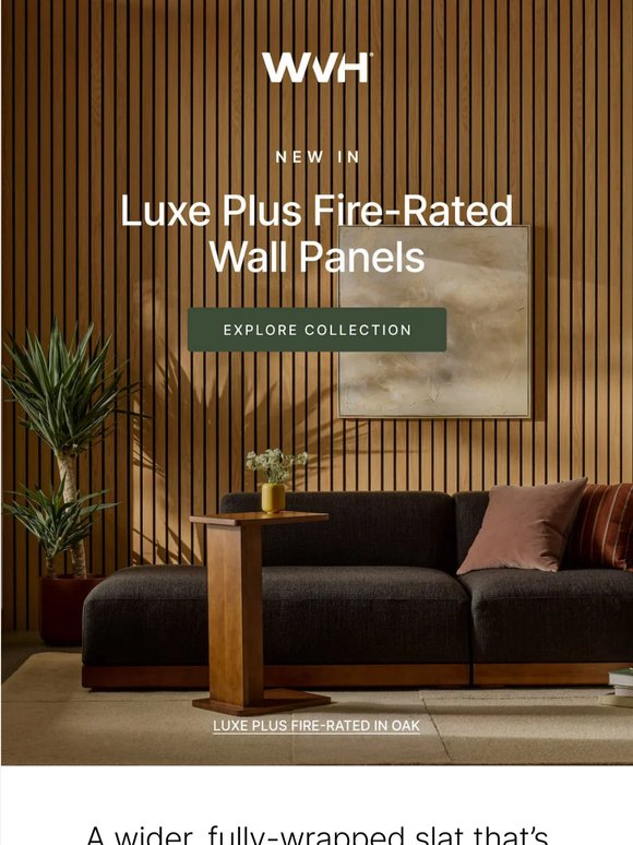 🔥 Hot New Arrival: Luxe Plus Fire Rated!