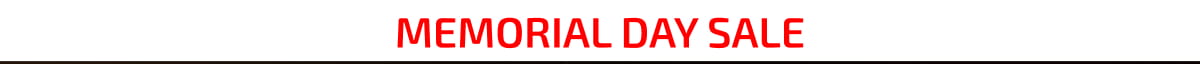 Memorial Day Sale
