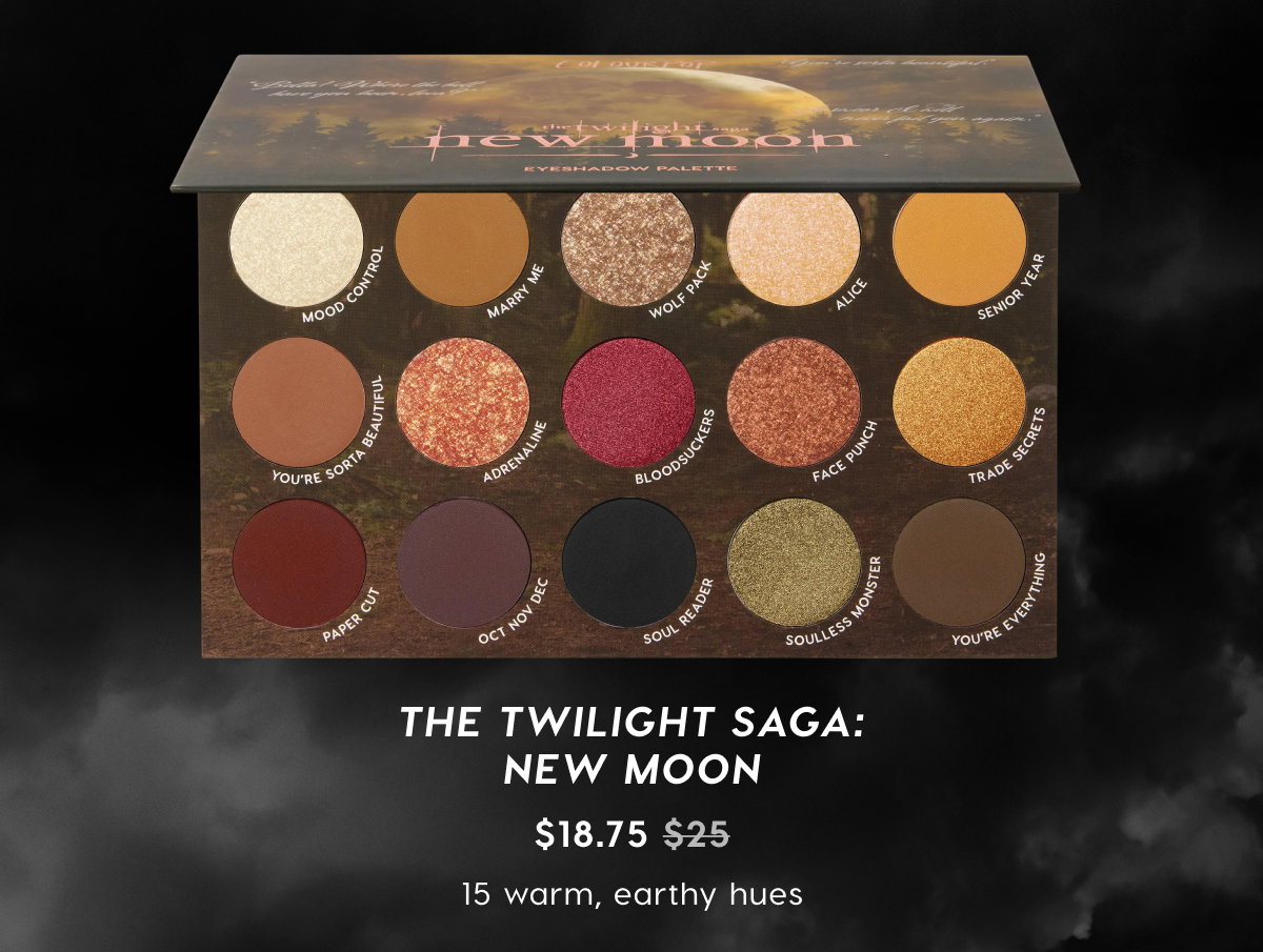 Shop The Twilight Saga: New Moon Palette