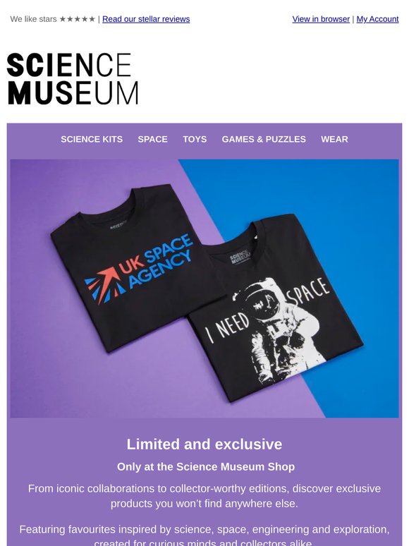 Limited. Exclusive. Unmissable.