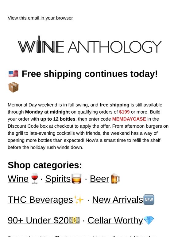 Don't forget: free shipping this weekend 🇺🇸
