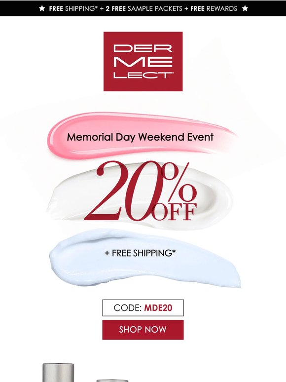 Re: 🎉 The Memorial Day Event- 20% Off Sitewide! 🇺🇸