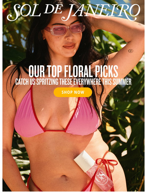 Our top floral picks catch us spritzing these everywhere this summer - SHOP NOW
