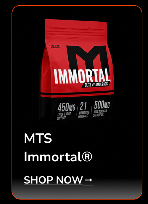 MTS Immortal elite vitamin pack, 450mg liver & joint support, 21 vitamins & minerals.