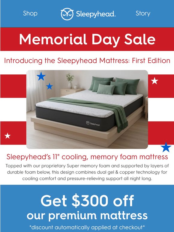 The Sleepyhead Mattress is Here! 🎉