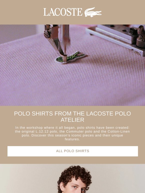 LACOSTE POLO ATELIER
