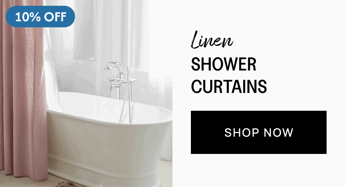 Linen SHOWER CURTAINS