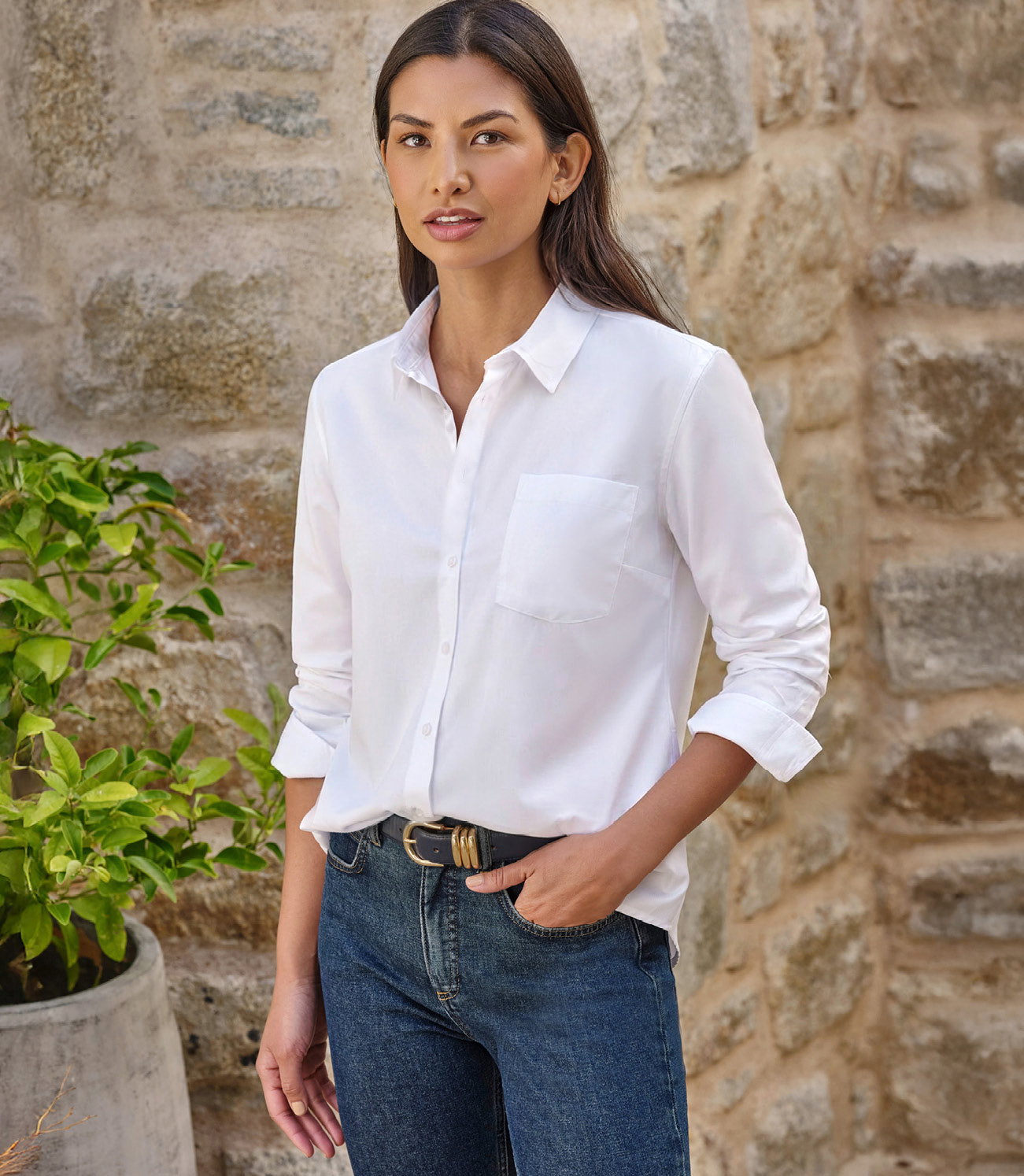 Cotton Relaxed Weekend Shirt