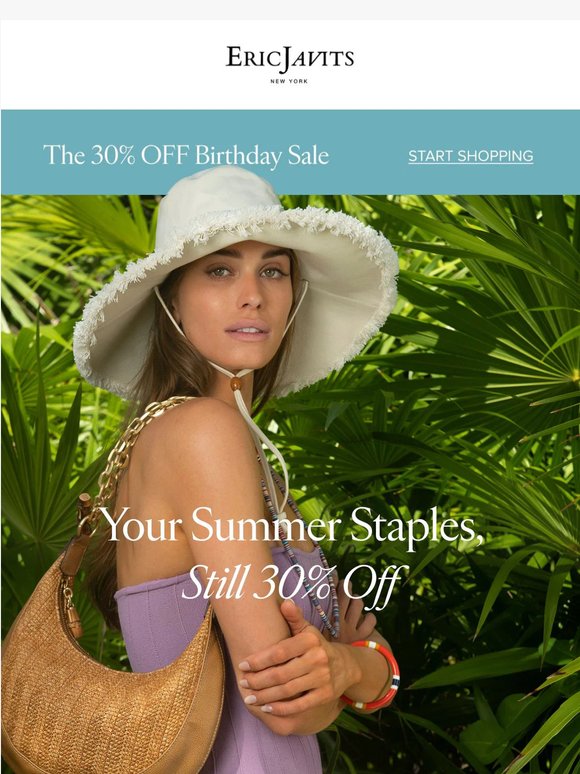 Summer staples you can't miss! ☀️