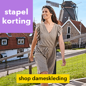 Tot 30% stapelkorting op dameskleding!
