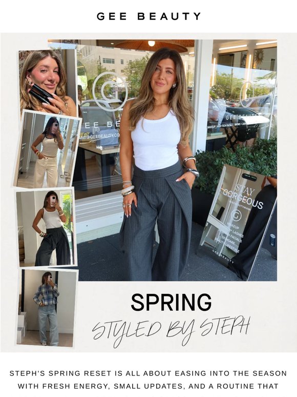 Spring, According to Stephanie Gee