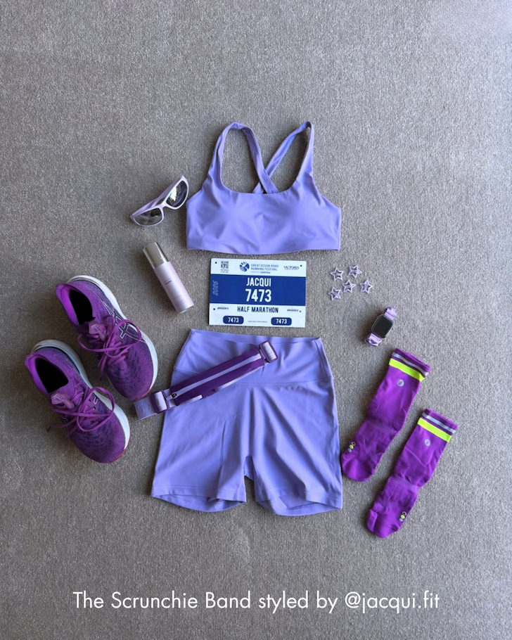 The Scrunchie Band styled by @jacqui.fit