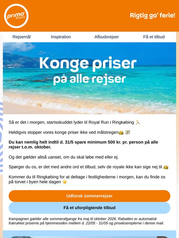 Et tilbud, selv de royale ikke kan sige nej til
