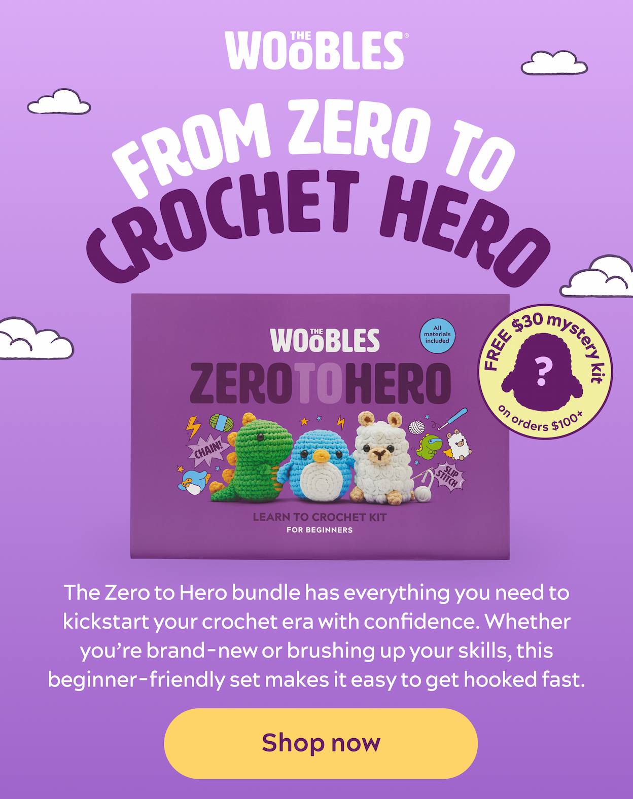 From Zero to crochet hero [Shop now]