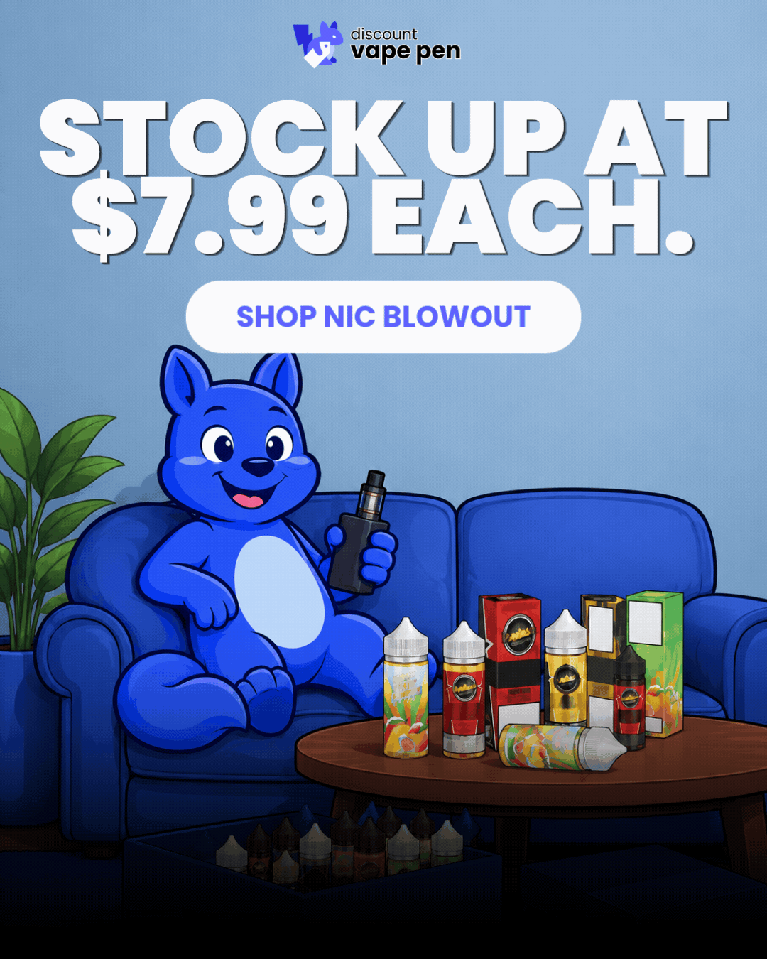 Nicotine Blowout Sale