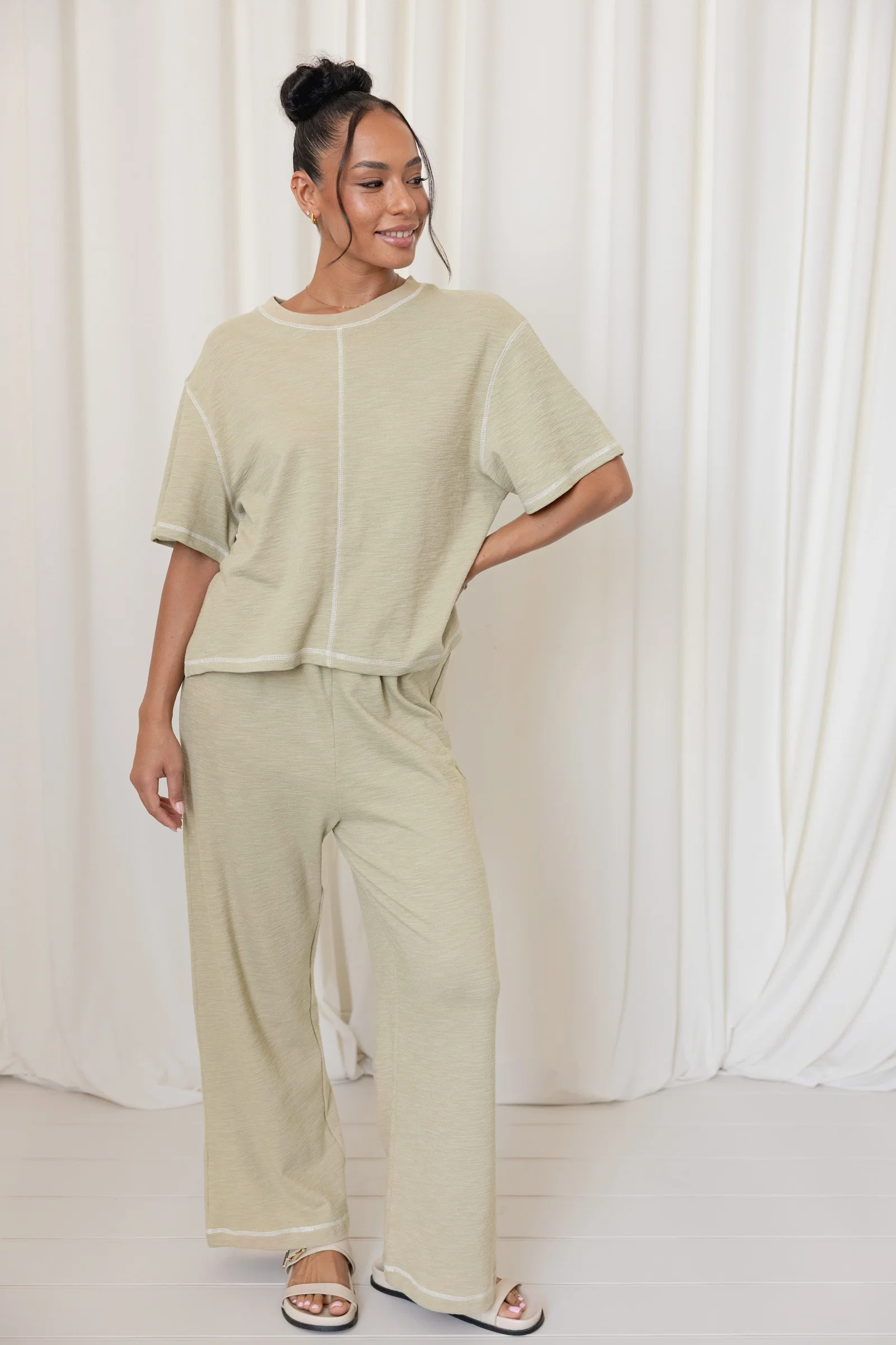 Image of Angler Knit Set - Matcha