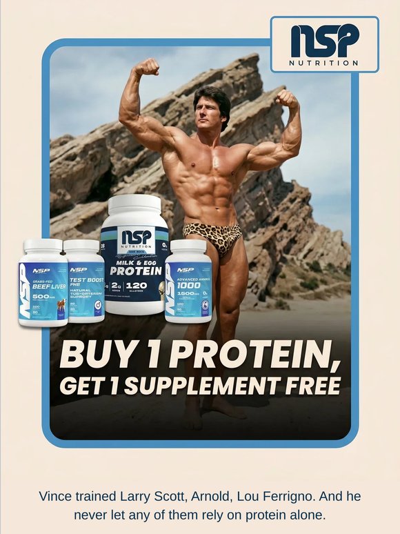 "Bodybuilding is 80% nutrition" - Vince Gironda