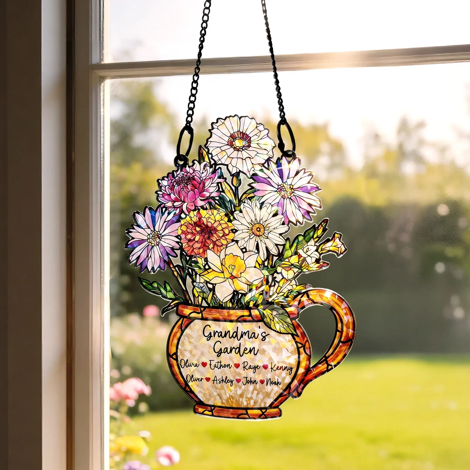 Birth Flowers Suncatcher