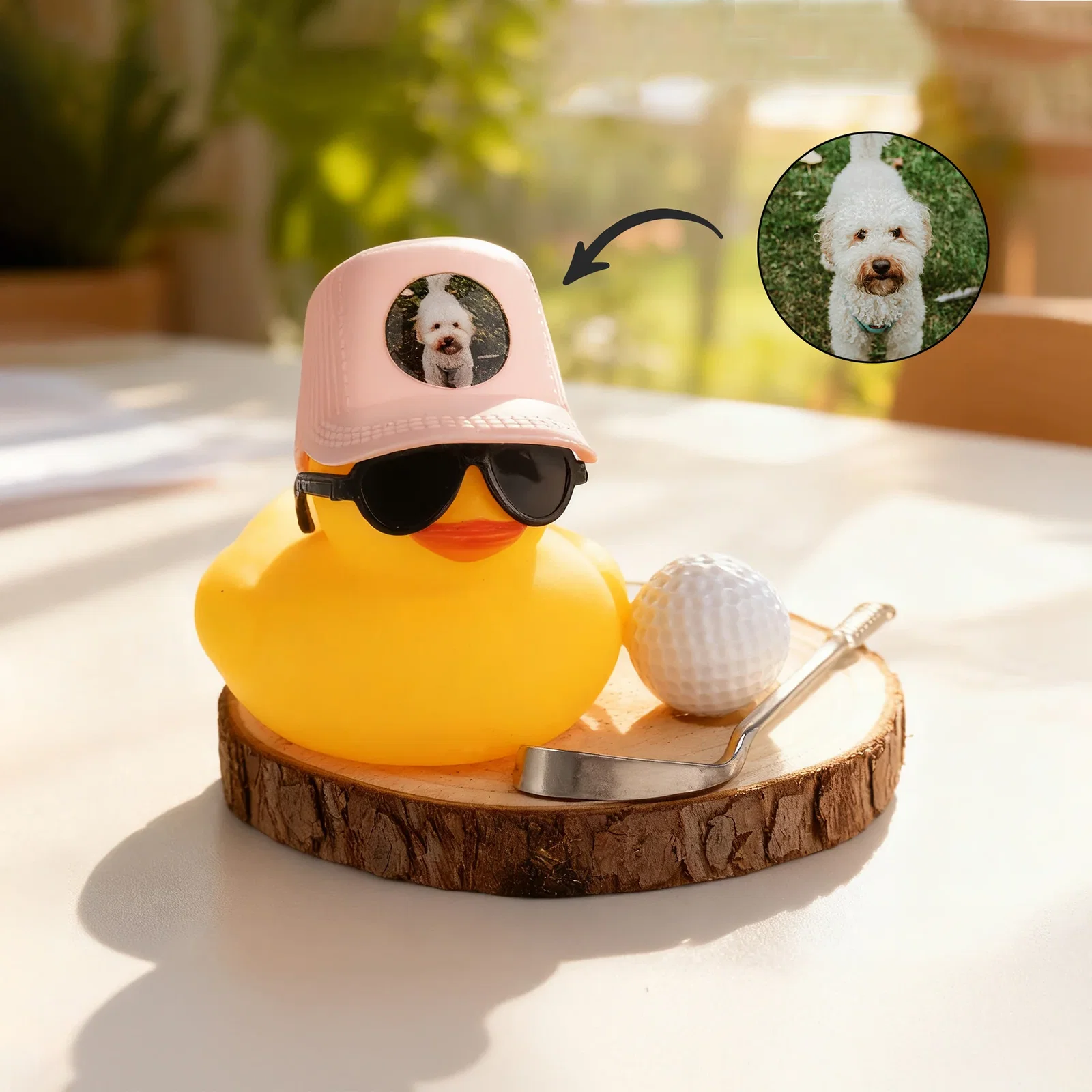 Photo Cap Golf Duck