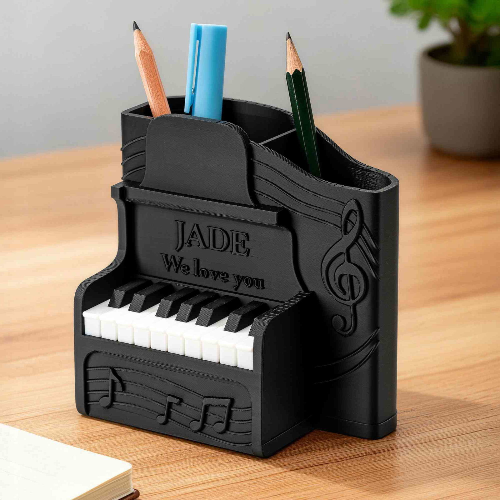 Piano Pen Holder