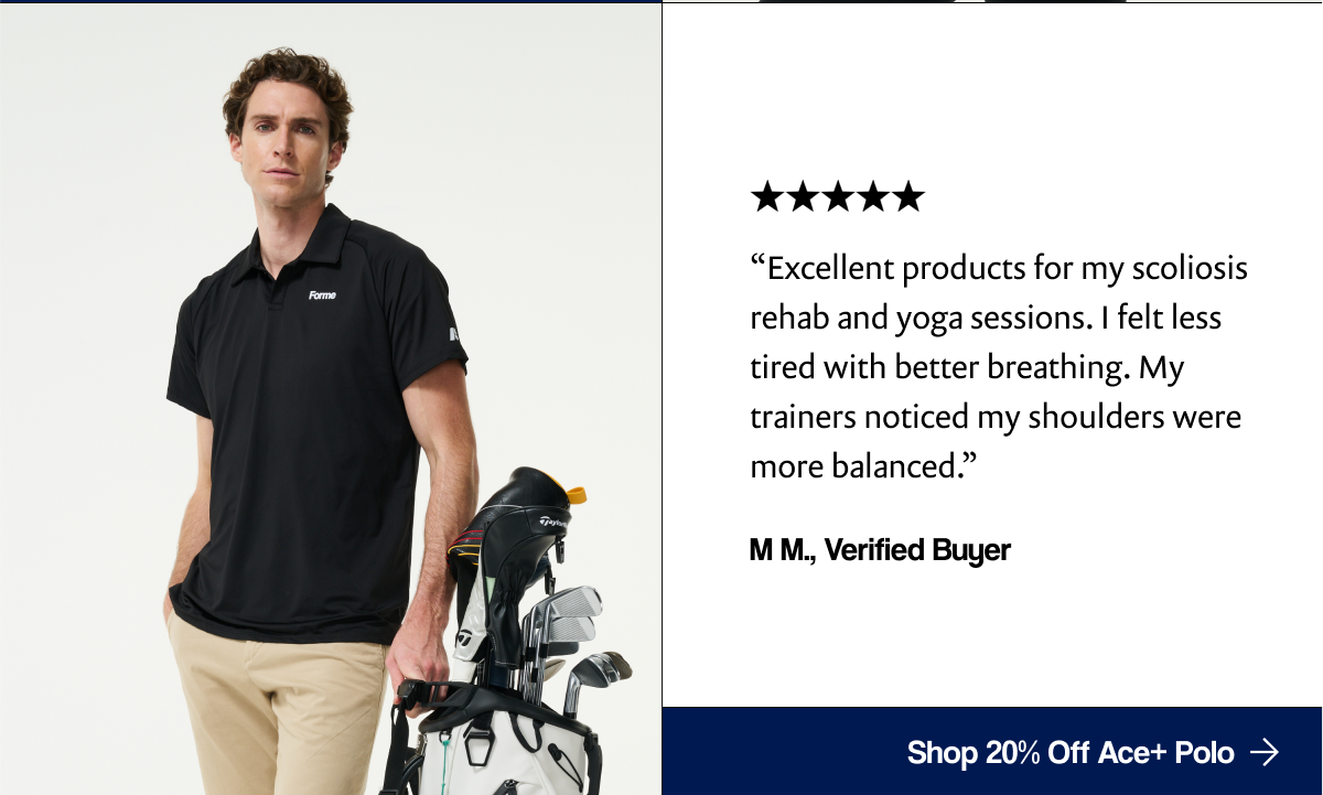 Shop 20% Off Ace+ Polo