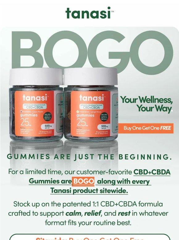 The Perfect Weekend Unwind + A Sitewide BOGO Sale
