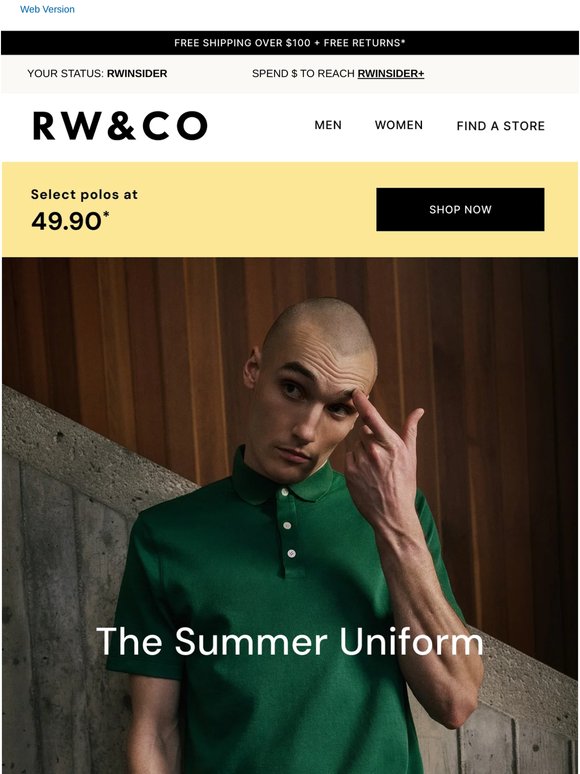 Polo + Shorts = Summer Uniform