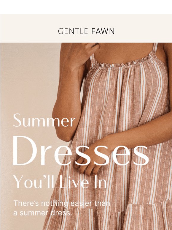 Summer called, it's dress season!