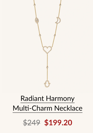 Multi Charm necklace