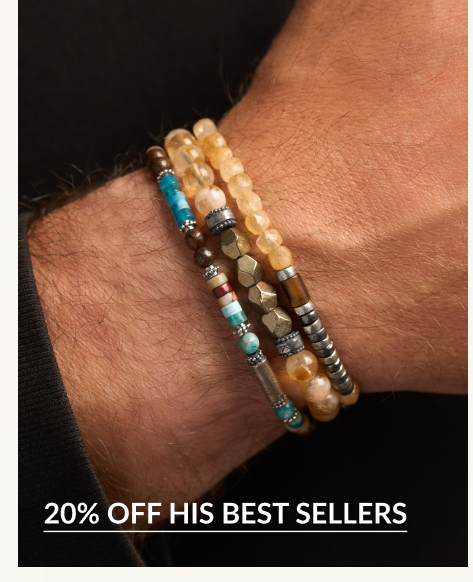 20% off his best sellers