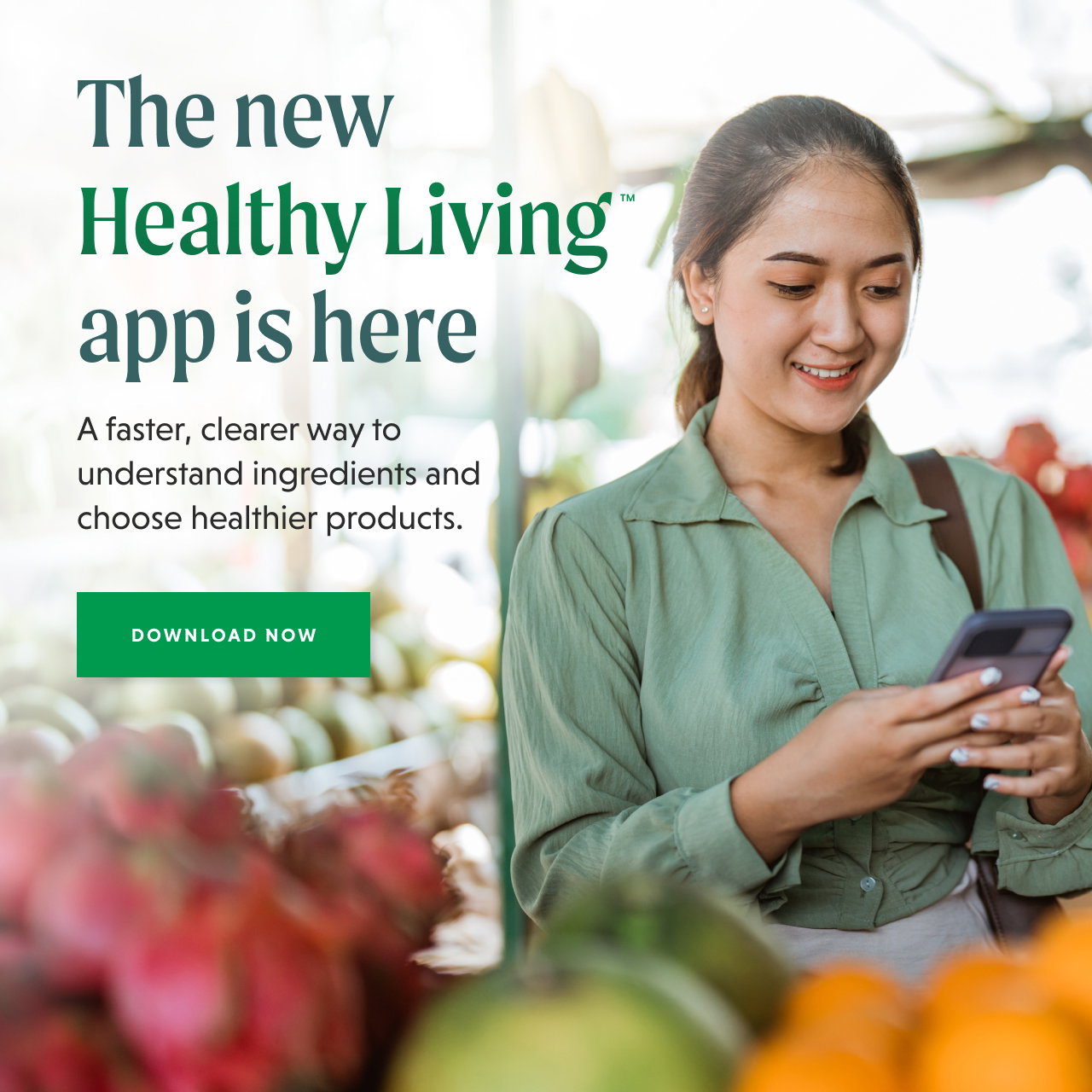 The new Healthy Living™ app - DOWNLOAD