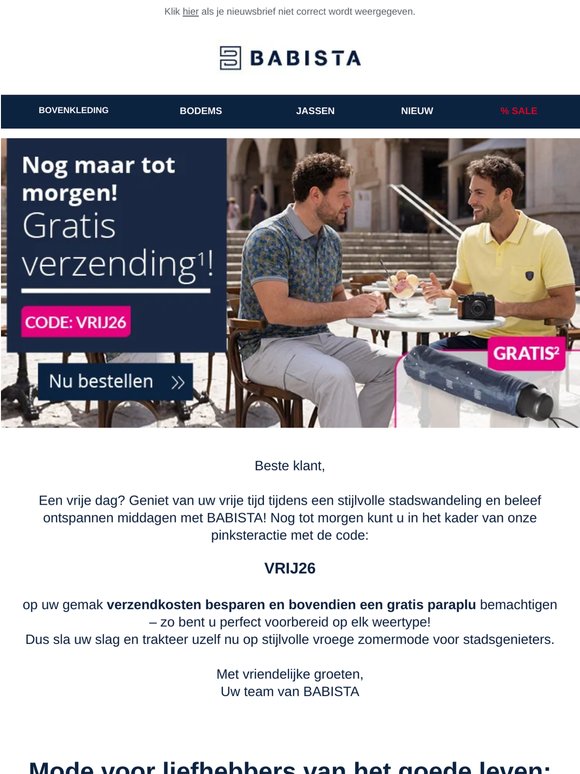 Pinksteractie: profiteer nu nog van korting!