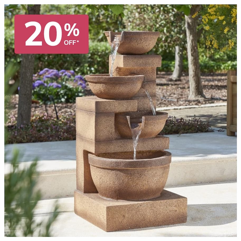 Kendal 3-Tier Cascade Water Feature 