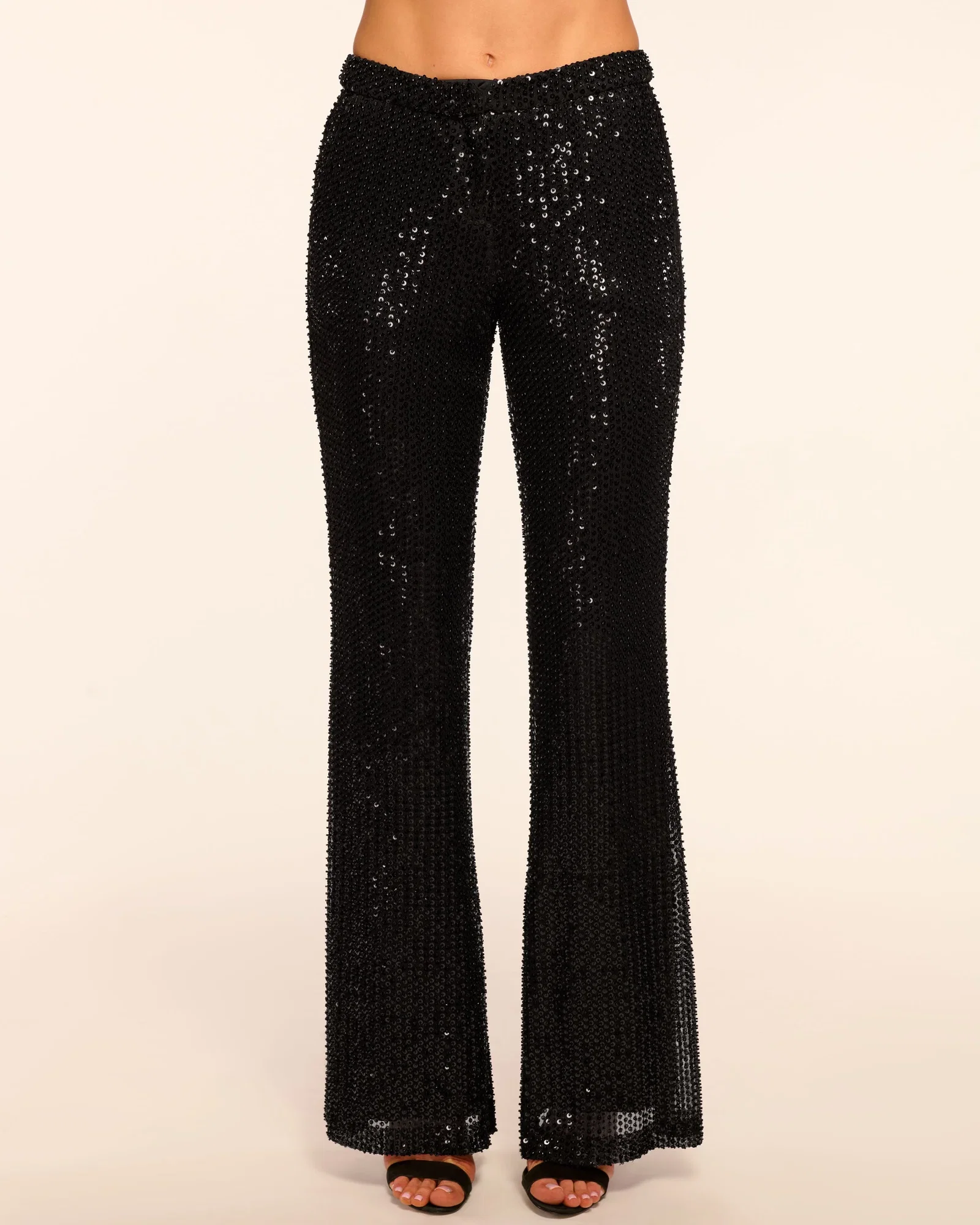 Image of Olivian Beaded Sequin Flare Pant