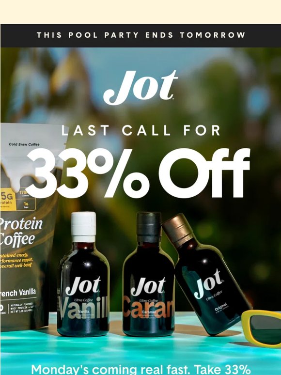 Sale. Ends. Tomorrow. 😱