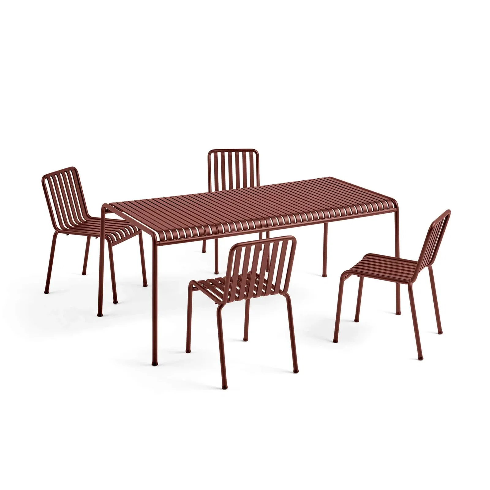 Image of HAY Palissade Garden Dining Set - Medium 
