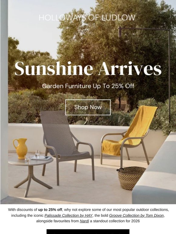 Make your garden an extension of the home this summer