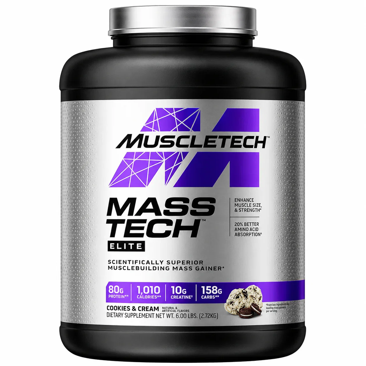 MuscleTech Mass Tech Elite Gainer 6lbs