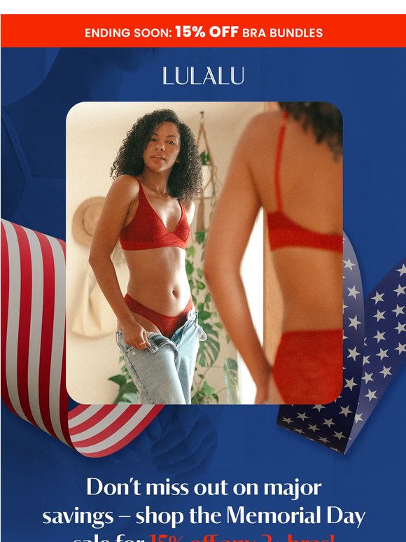 Ending Soon: 15% OFF Bra Bundles