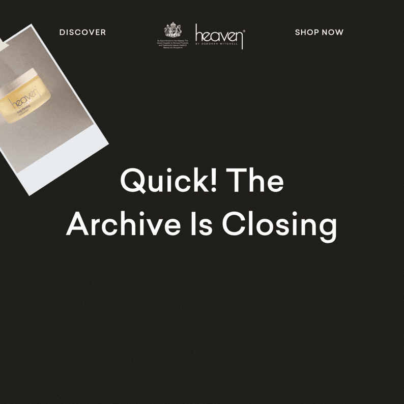Quick the archive is closing