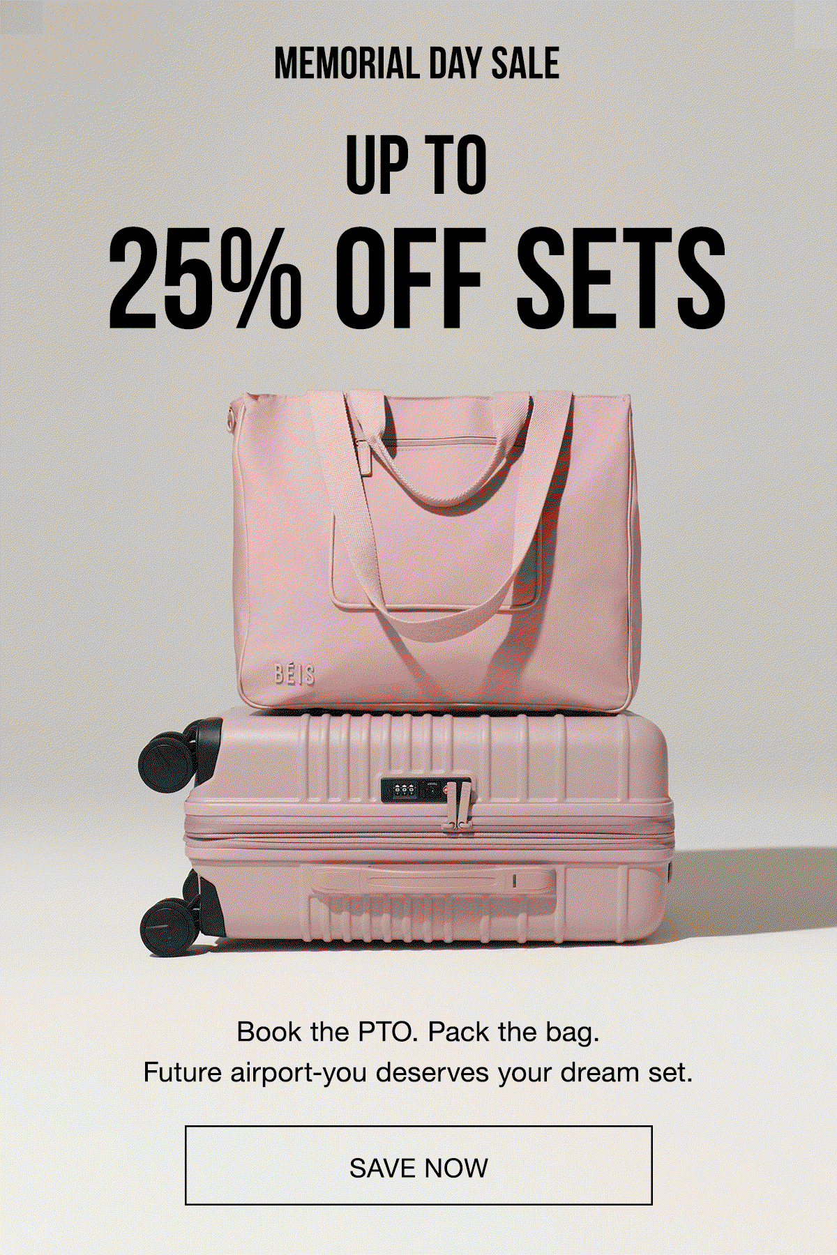 Memorial Day Sale - up to 25% off sets. 