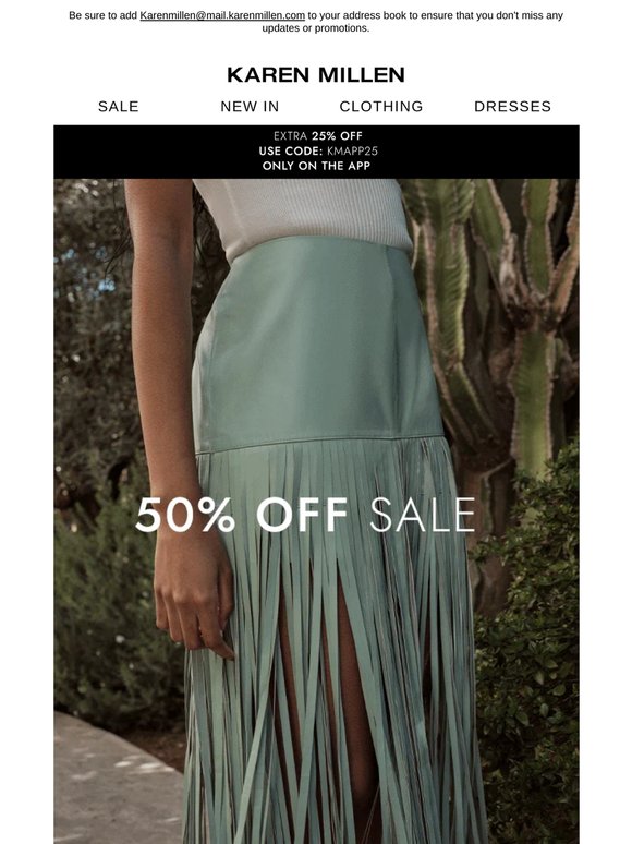​Sunday treat | 50% off sale