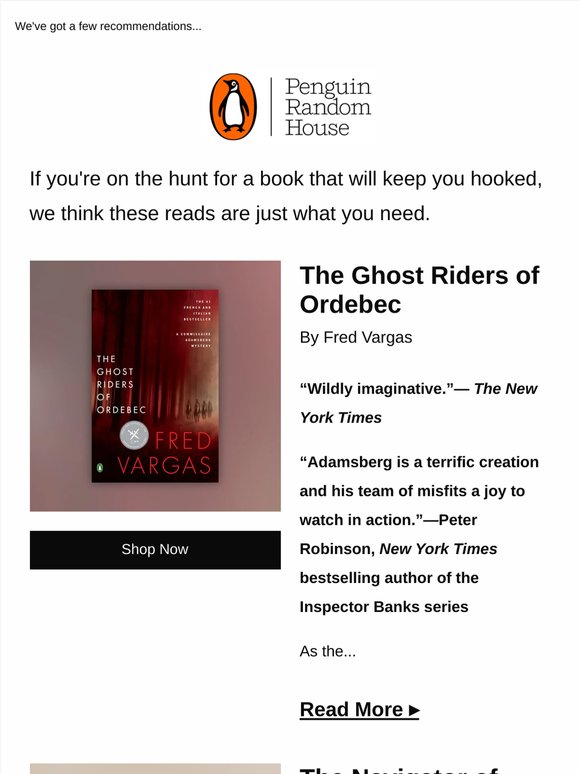 You Deserve A Great New Read