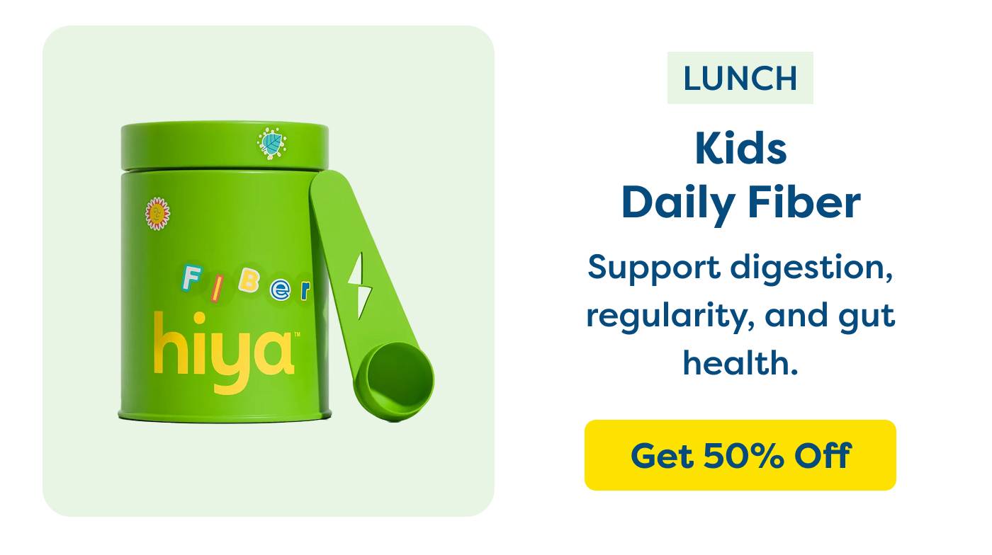 Lunch Kids Daily Fiber Support digestion, regularity, and gut health. GET 50% OFF