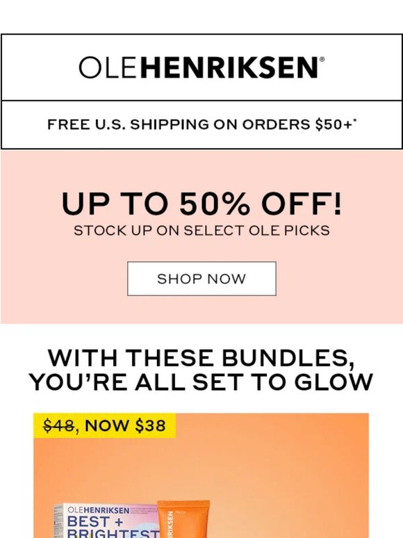 Get extra savings on skin + lip sets