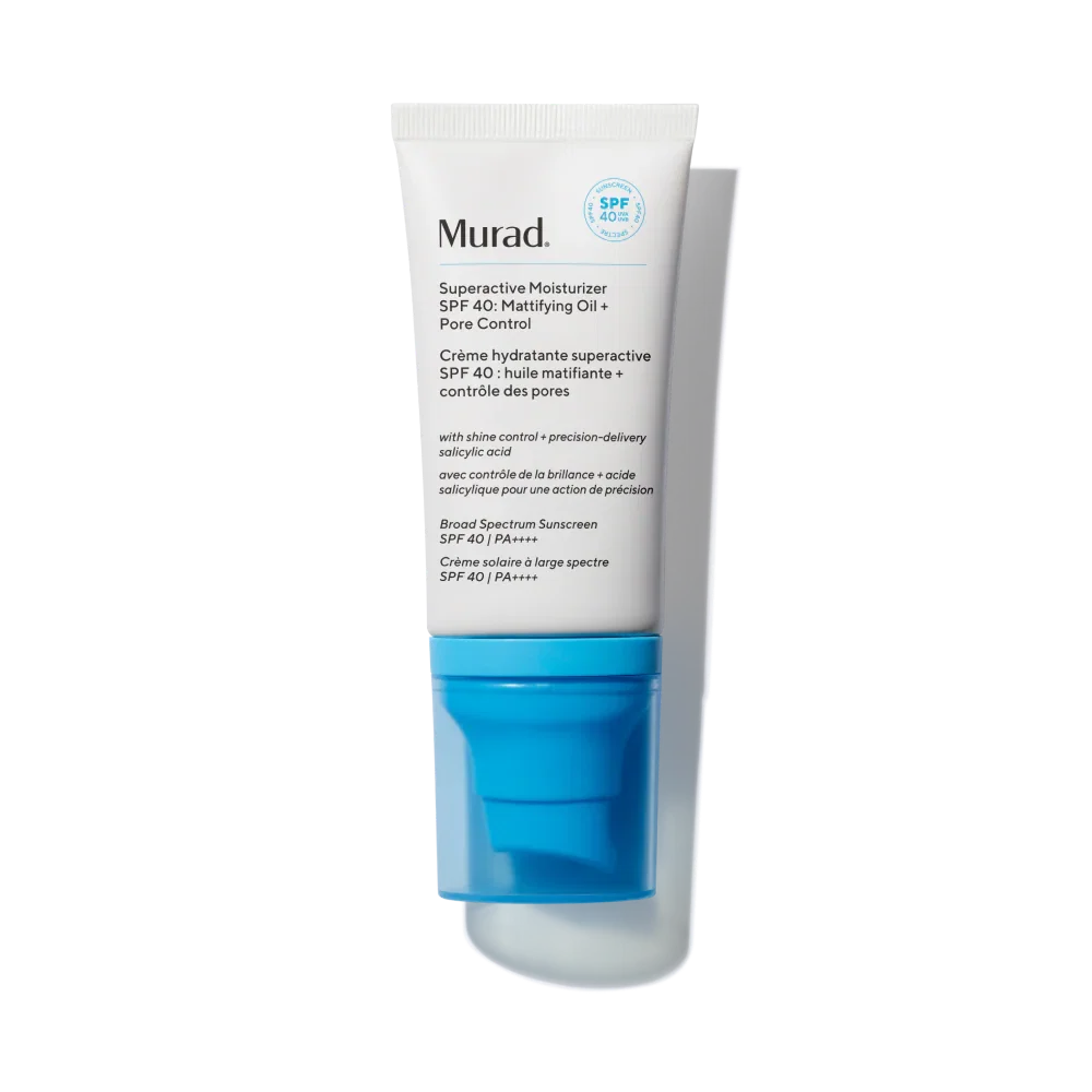 Image of Superactive Moisturiser SPF 40: Mattifying Oil + Pore Control