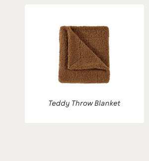 Teddy Throw Blanket