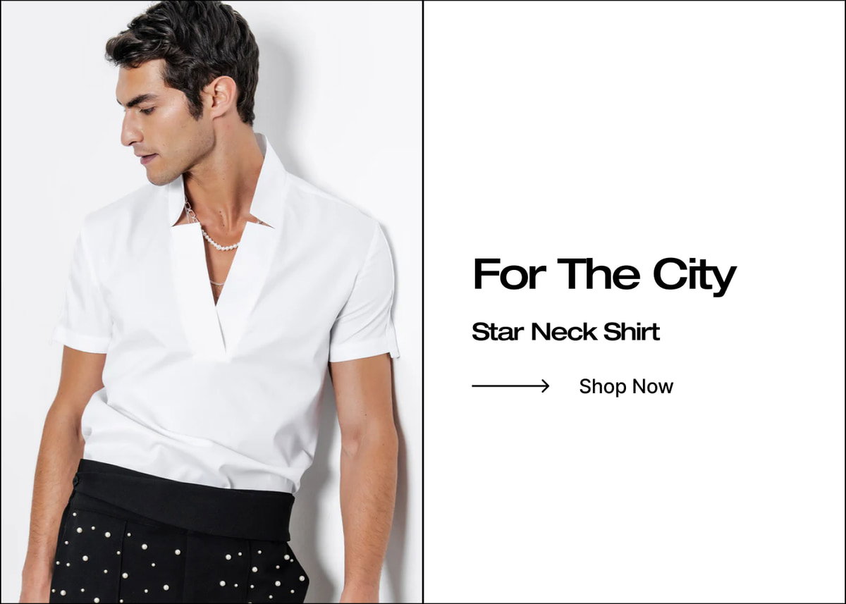 For the City Star Neck Shirt